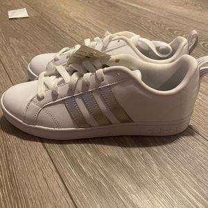 Silver Adidas Superstars